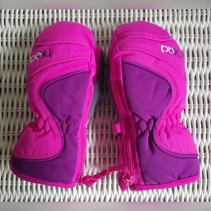 Head Jr. Zippered Side Ski Mittens